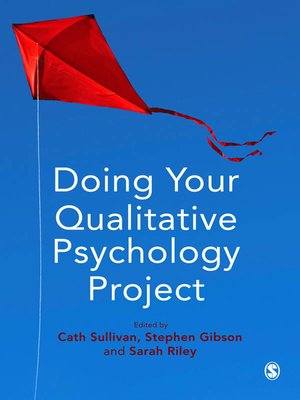 cover image of Doing Your Qualitative Psychology Project